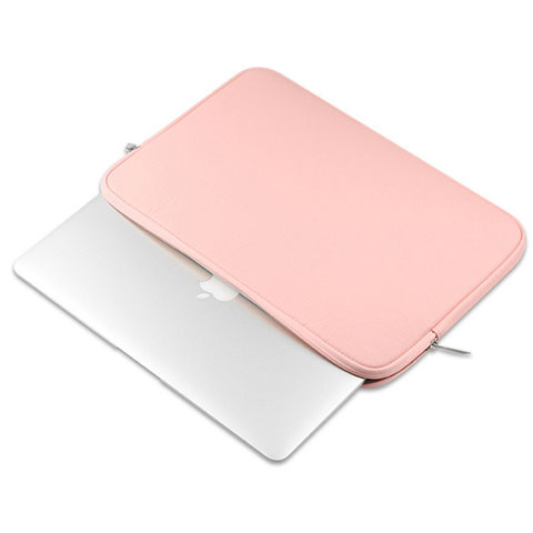 Suave Cuero Bolsillo Funda L16 para Apple MacBook Air 11 pulgadas Rosa