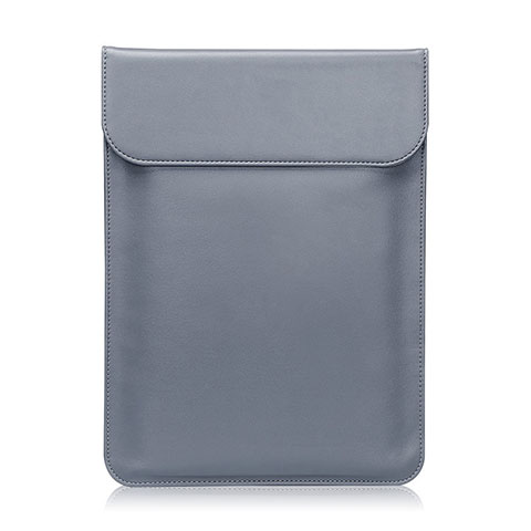 Suave Cuero Bolsillo Funda L21 para Apple MacBook Air 11 pulgadas Gris