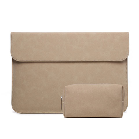 Suave Terciopelo Tela Bolsa Funda L03 para Huawei Honor MagicBook 14 Oro