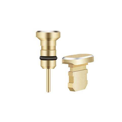 Tapon Antipolvo Lightning USB Jack J01 para Apple iPad Mini 5 (2019) Oro