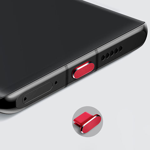 Tapon Antipolvo USB-C Jack Type-C Universal H08 para Apple iPad Air 5 10.9 (2022) Oro Rosa
