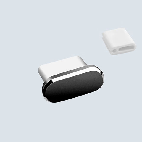 Tapon Antipolvo USB-C Jack Type-C Universal H10 para Apple iPad Pro 11 (2022) Negro