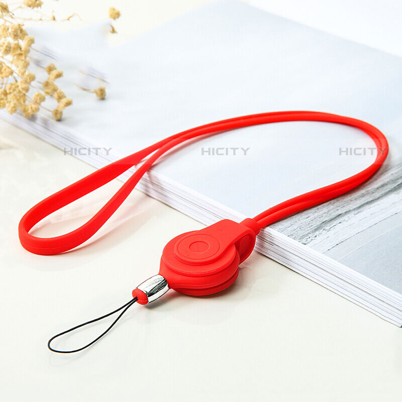 Acollador Cordon Lanyard K05 Rojo