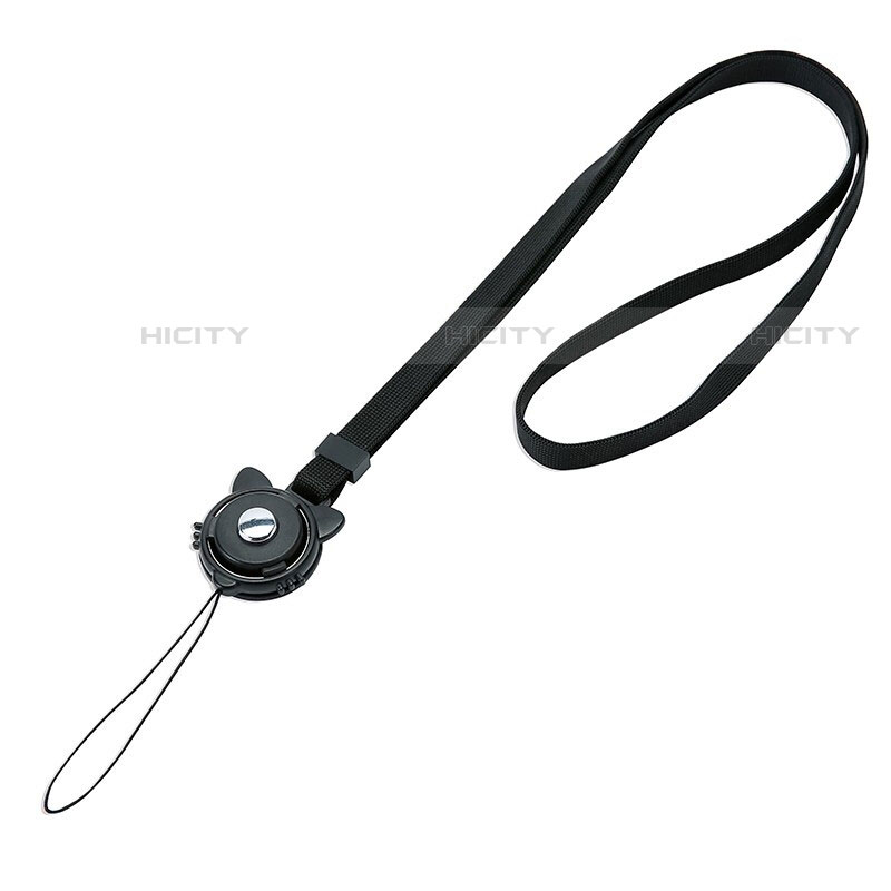 Acollador Correa de Cuello Cordon Lanyard B01 Negro