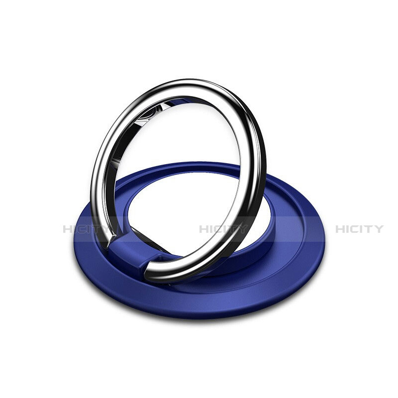 Anillo de dedo Soporte Magnetico Universal Sostenedor De Telefono Movil H10 Azul