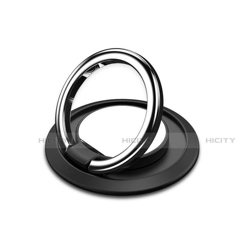 Anillo de dedo Soporte Magnetico Universal Sostenedor De Telefono Movil H10 Negro