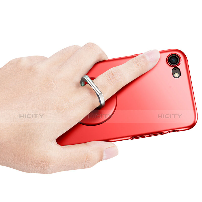 Anillo de dedo Soporte Universal Sostenedor De Telefono Movil R01 Rojo