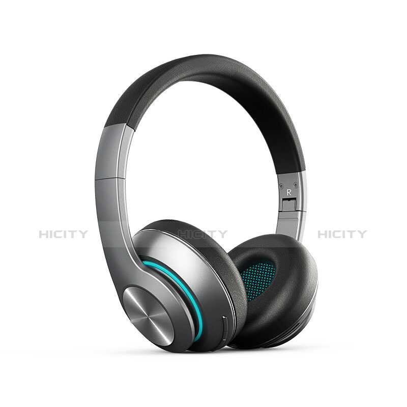 Auricular Cascos Estereo Bluetooth Auriculares Inalambricos H70 Gris