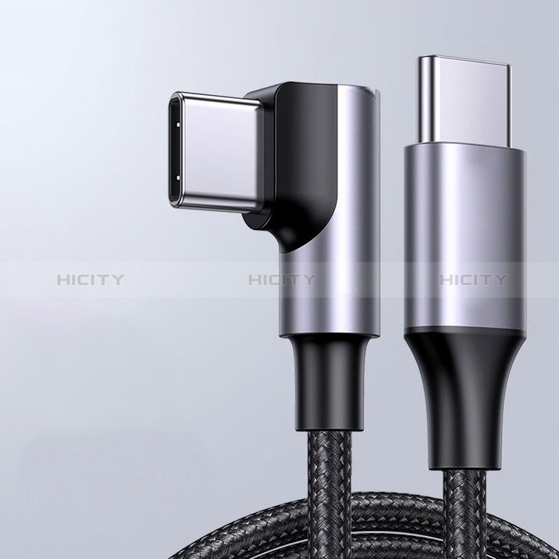 Cable Adaptador Type-C USB-C a Type-C USB-C 60W H01 para Apple iPad Pro 12.9 (2021) Gris Oscuro