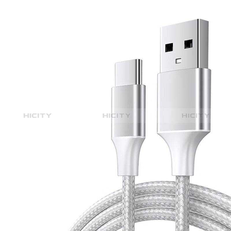Cable Type-C Android Universal 3A H04 para Apple iPad Pro 11 (2022) Blanco