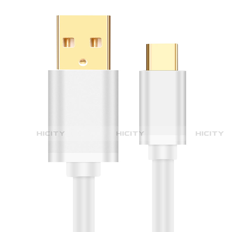 Cable Type-C Android Universal T11 para Apple iPad Pro 11 (2022) Blanco