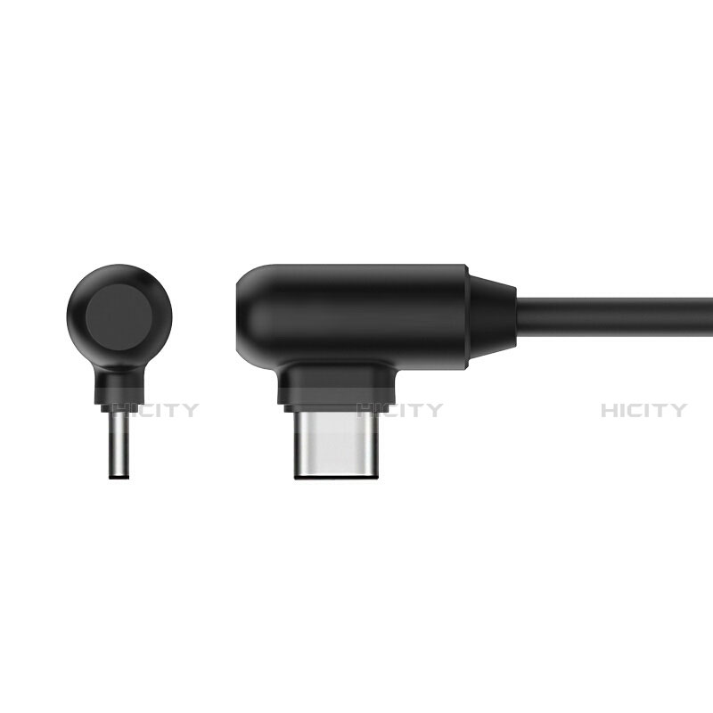 Cable Type-C Android Universal T19 para Apple iPad Air 5 10.9 (2022) Negro