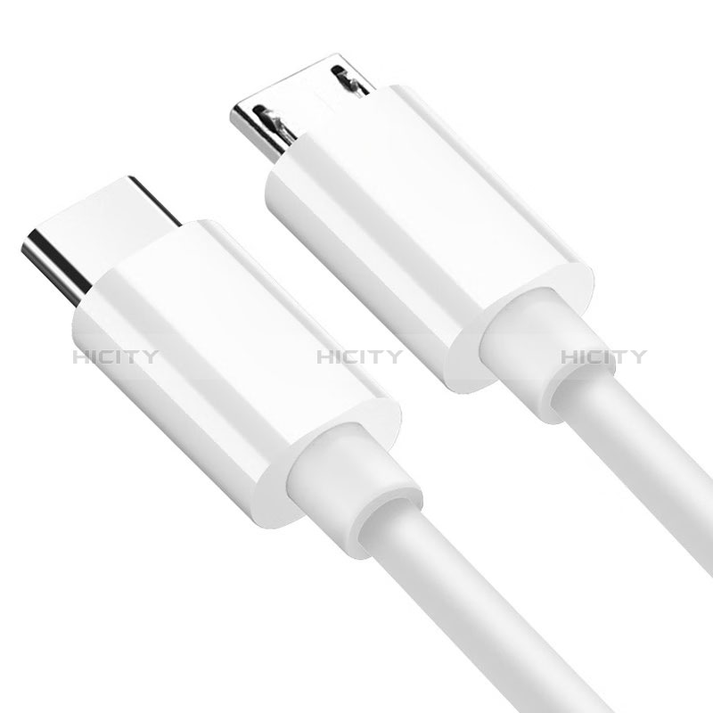 Cable USB 2.0 Android Universal 2A H02 para Apple iPad Air 5 10.9 (2022) Blanco