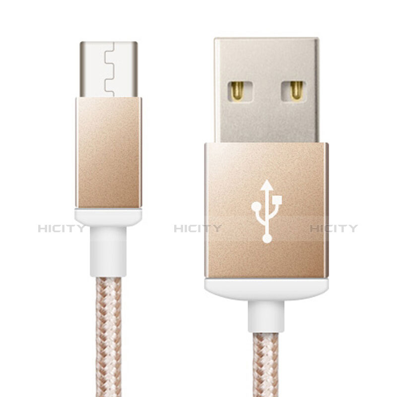 Cable USB 2.0 Android Universal A02 Oro