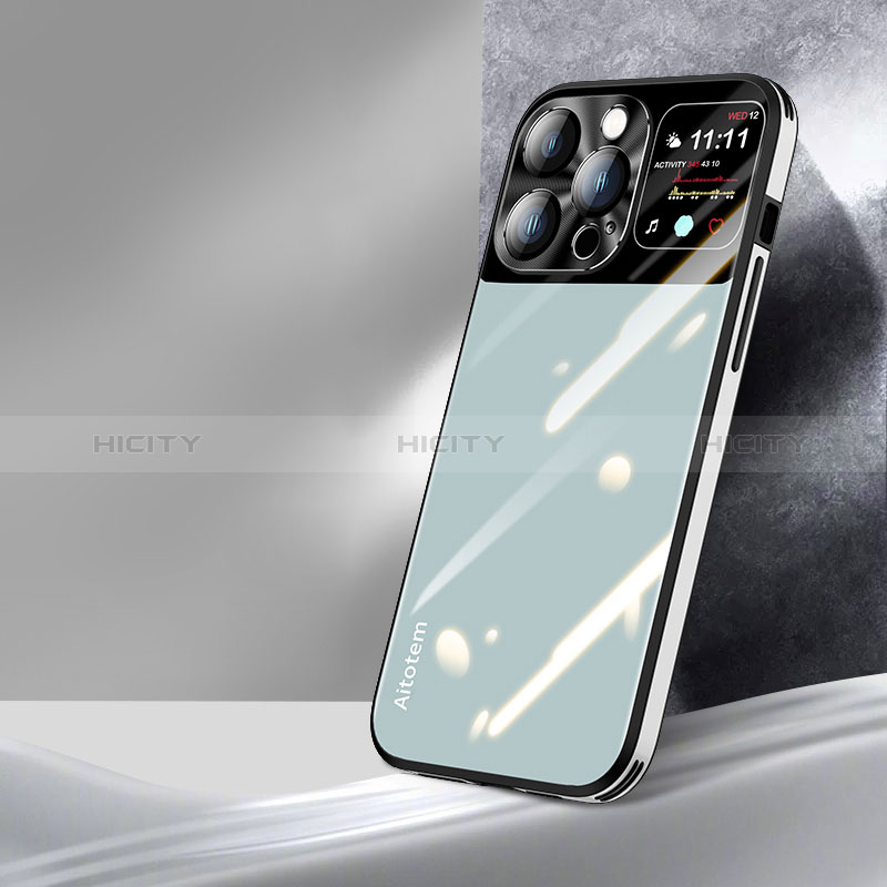 Carcasa Bumper Funda Silicona Espejo AT2 para Apple iPhone 14 Pro