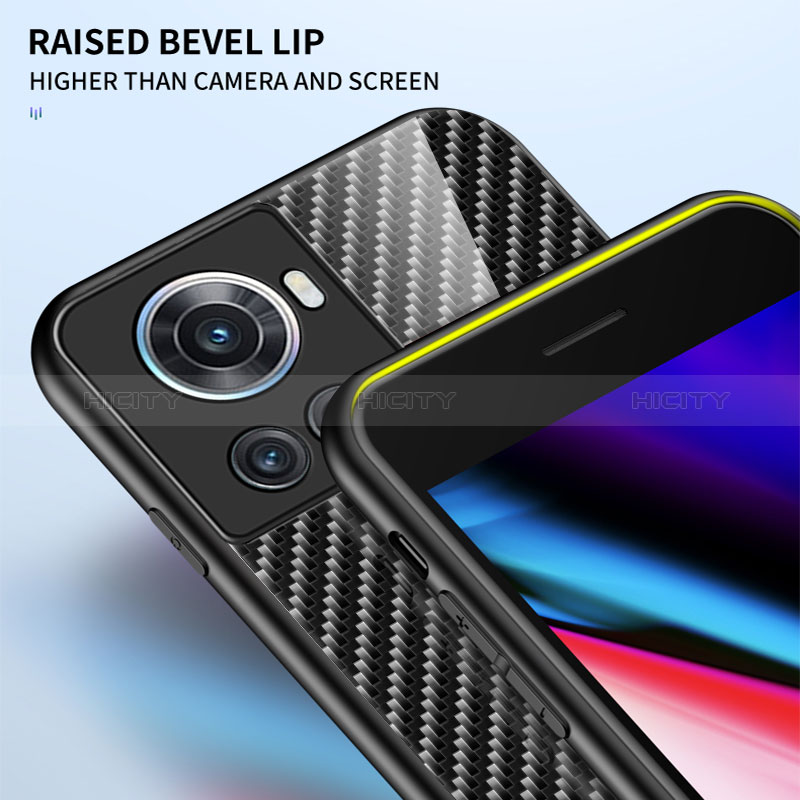 Carcasa Bumper Funda Silicona Espejo Gradiente Arco iris LS2 para OnePlus Ace 5G