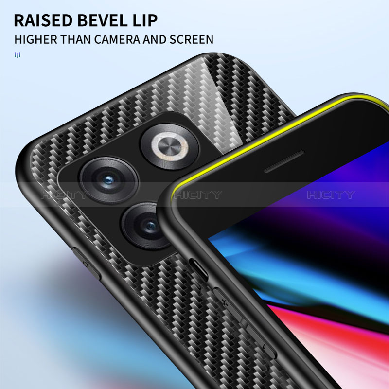 Carcasa Bumper Funda Silicona Espejo Gradiente Arco iris LS2 para OnePlus Ace Pro 5G