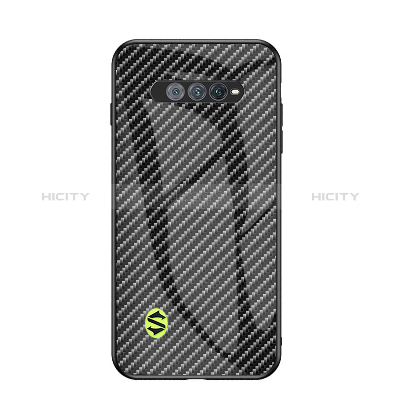 Carcasa Bumper Funda Silicona Espejo Gradiente Arco iris LS2 para Xiaomi Black Shark 4S Pro 5G