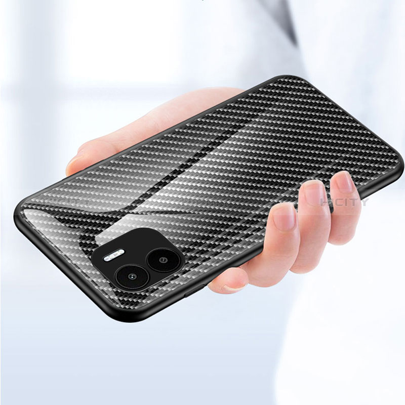 Carcasa Bumper Funda Silicona Espejo Gradiente Arco iris LS2 para Xiaomi Redmi A2