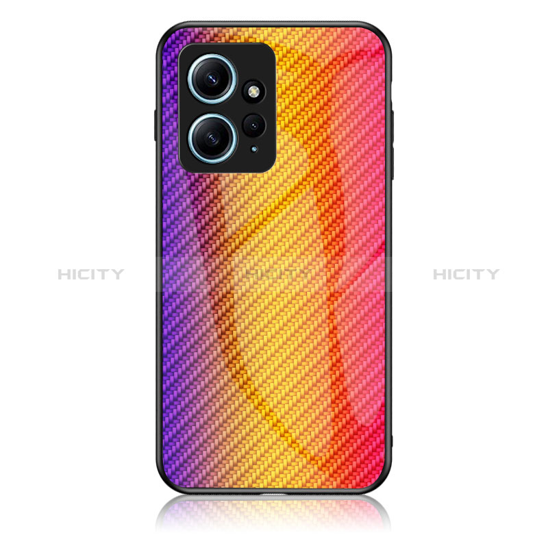 Carcasa Bumper Funda Silicona Espejo Gradiente Arco iris LS2 para Xiaomi Redmi Note 12 4G