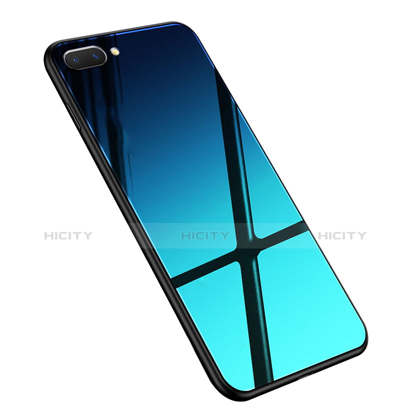 Carcasa Bumper Funda Silicona Espejo Gradiente Arco iris para Huawei Honor 10