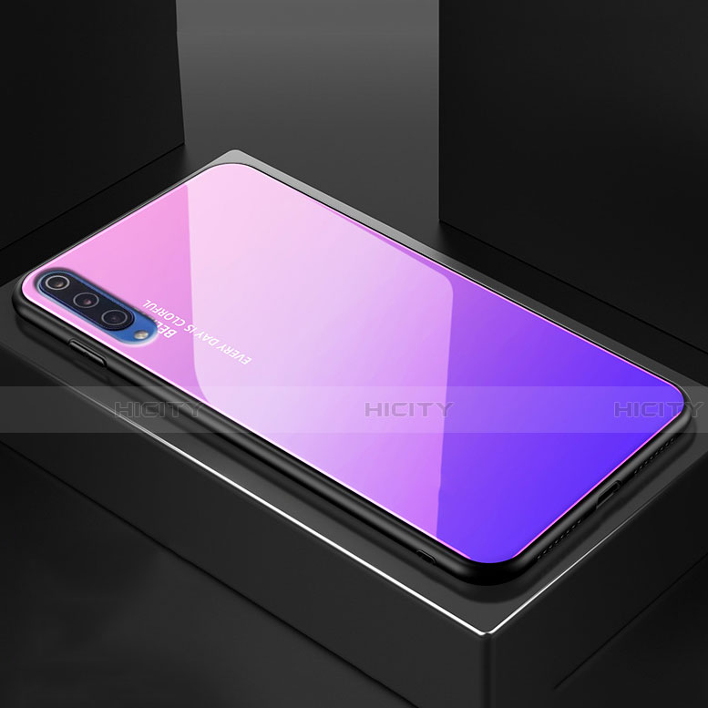 Carcasa Bumper Funda Silicona Espejo Gradiente Arco iris para Xiaomi Mi 9