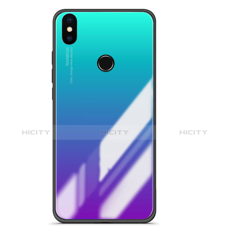 Carcasa Bumper Funda Silicona Espejo Gradiente para Xiaomi Mi 6X Multicolor