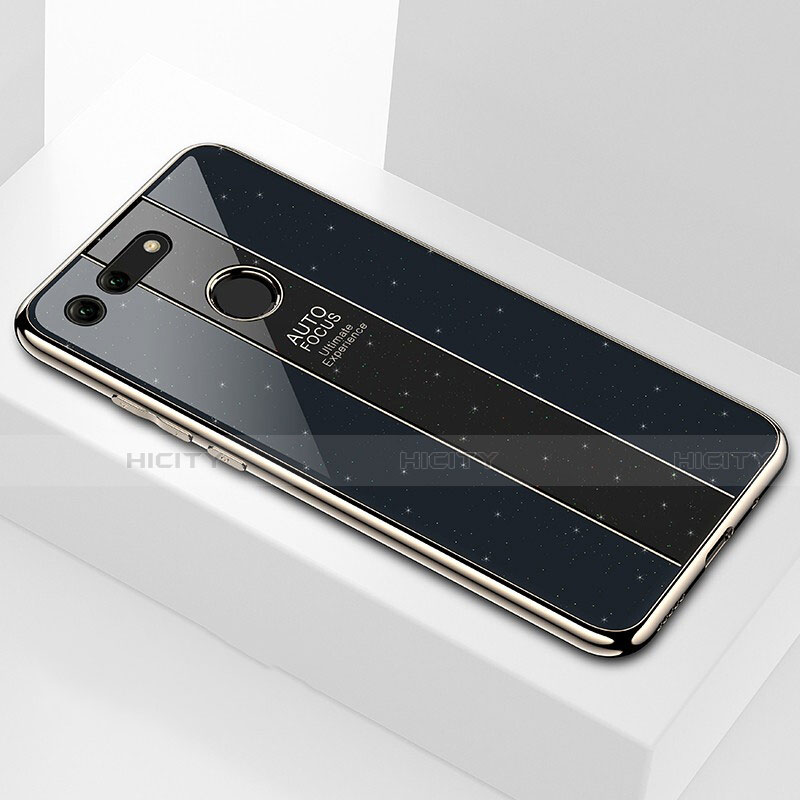 Carcasa Bumper Funda Silicona Espejo K01 para Huawei Honor View 20 Negro