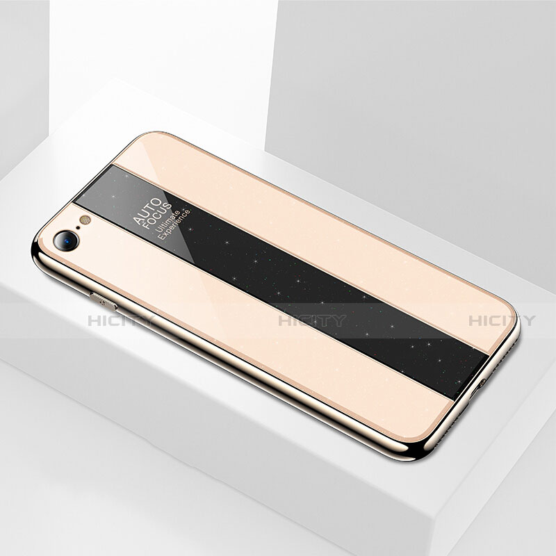 Carcasa Bumper Funda Silicona Espejo M01 para Apple iPhone 6 Plus Oro