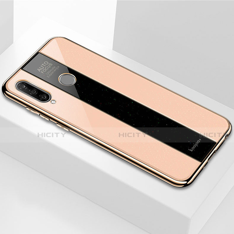 Carcasa Bumper Funda Silicona Espejo M01 para Huawei Nova 4e Oro