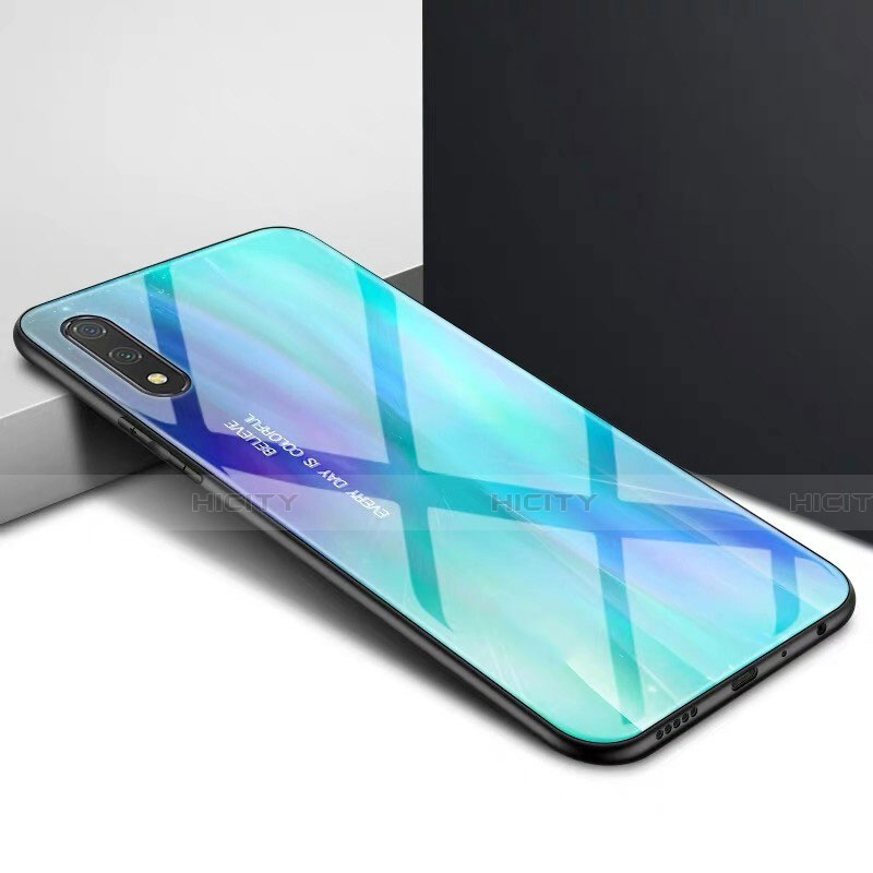 Carcasa Bumper Funda Silicona Espejo M01 para Huawei Y9 Prime (2019)