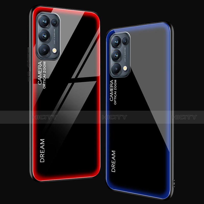 Carcasa Bumper Funda Silicona Espejo M01 para Oppo Reno5 Pro 5G