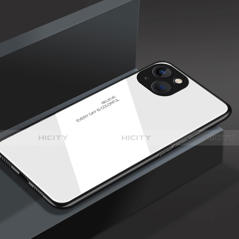 Carcasa Bumper Funda Silicona Espejo M02 para Apple iPhone 14