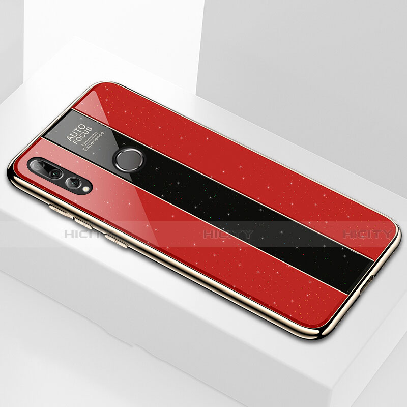Carcasa Bumper Funda Silicona Espejo M02 para Huawei P Smart+ Plus (2019) Rojo