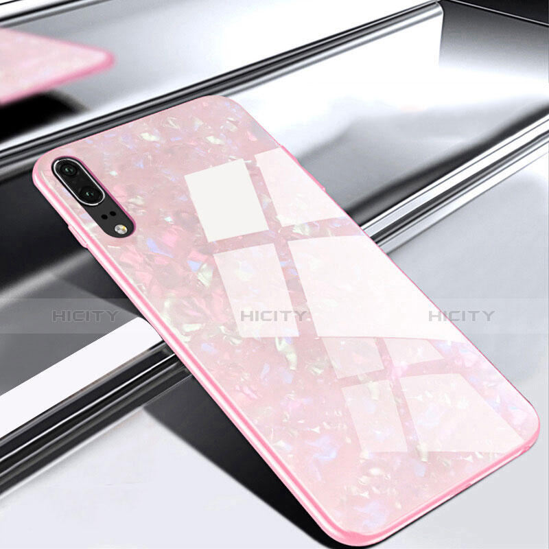 Carcasa Bumper Funda Silicona Espejo M02 para Huawei P20