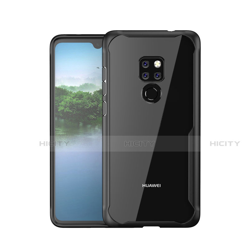 Carcasa Bumper Funda Silicona Espejo M05 para Huawei Mate 20 Negro