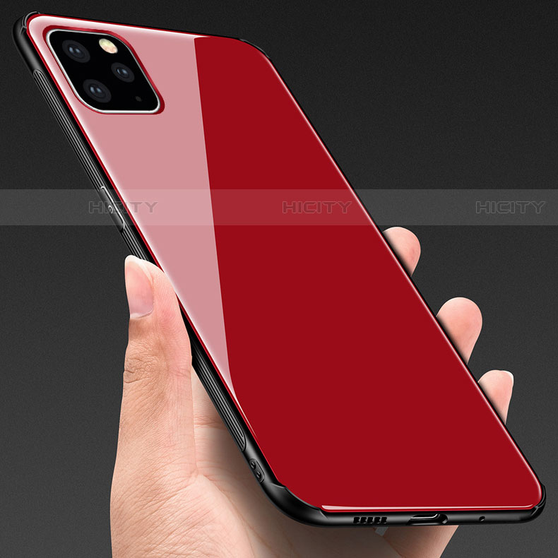 Carcasa Bumper Funda Silicona Espejo para Apple iPhone 11 Pro