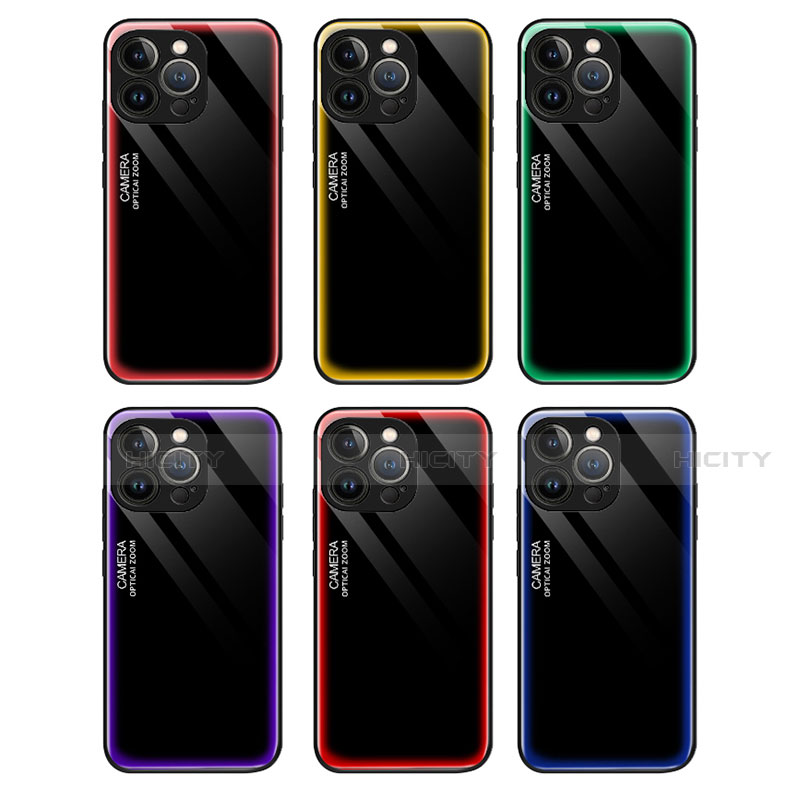 Carcasa Bumper Funda Silicona Espejo para Apple iPhone 13 Pro Max