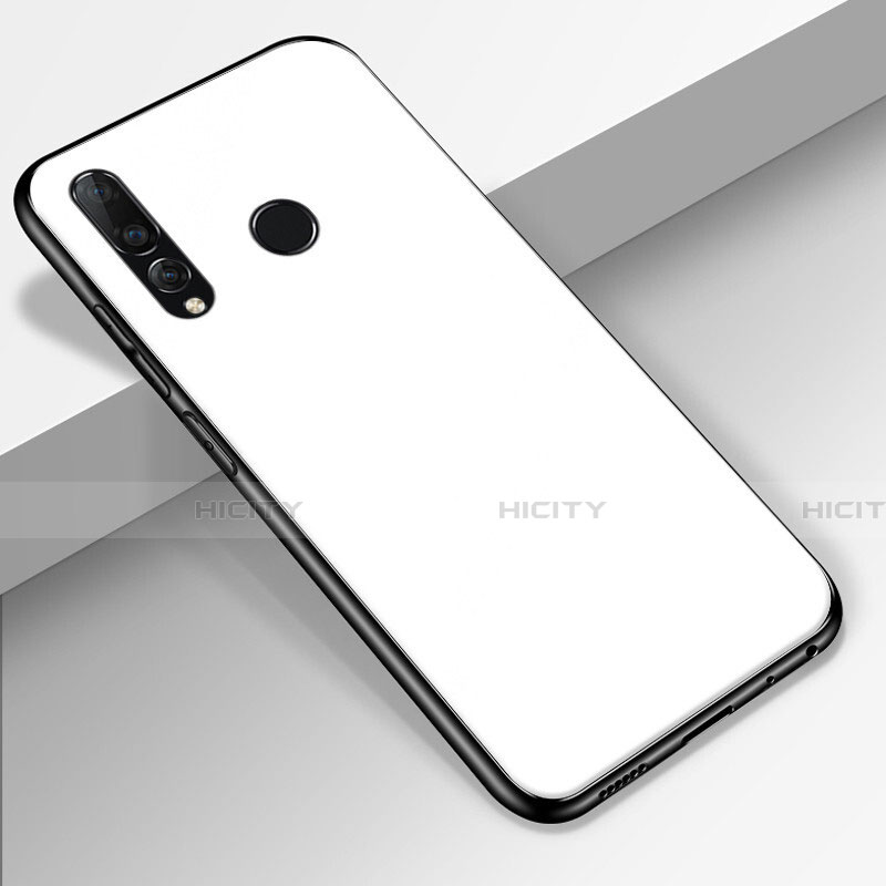 Carcasa Bumper Funda Silicona Espejo para Huawei Honor 20E Blanco