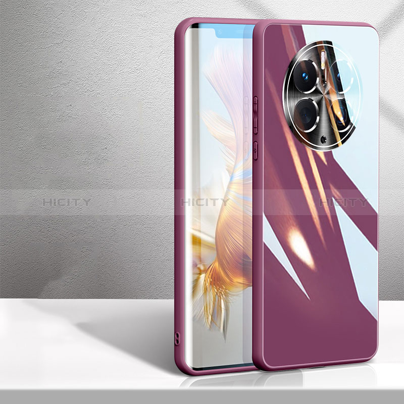 Carcasa Bumper Funda Silicona Espejo para Huawei Mate 50 Pro