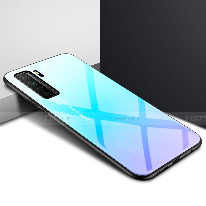 Carcasa Bumper Funda Silicona Espejo para Huawei Nova 7 SE 5G