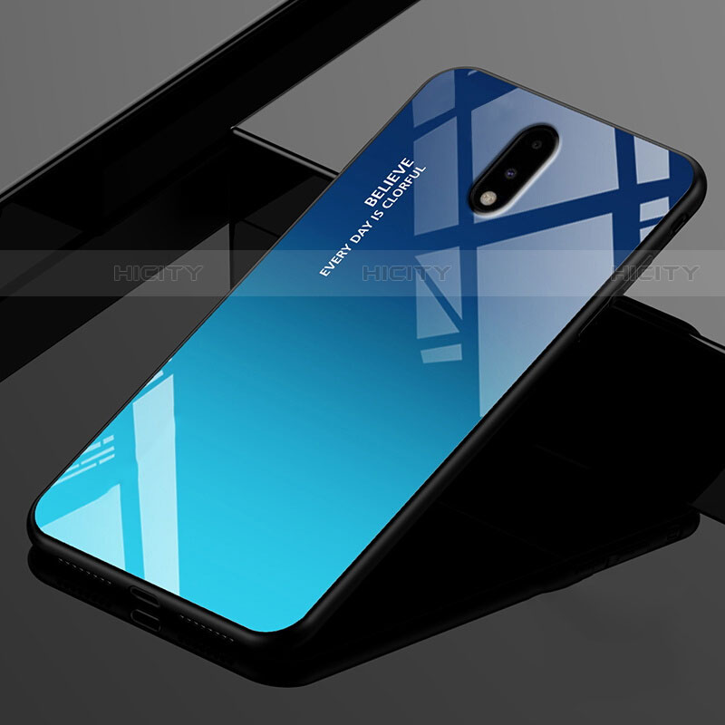 Carcasa Bumper Funda Silicona Espejo para OnePlus 7