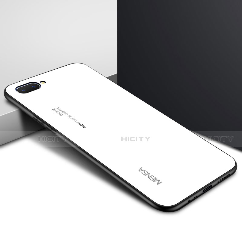 Carcasa Bumper Funda Silicona Espejo para Oppo A12e