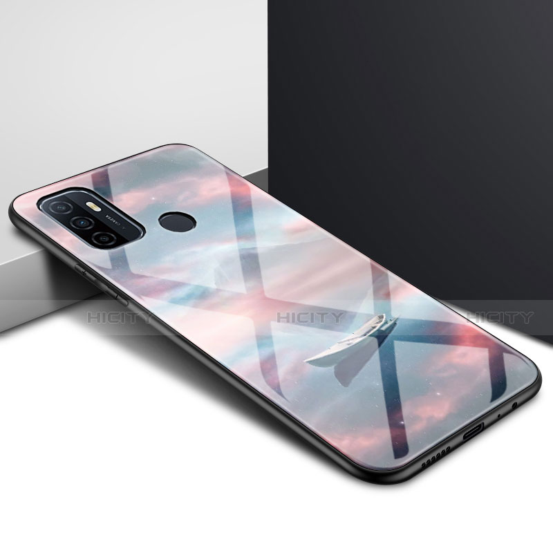 Carcasa Bumper Funda Silicona Espejo para Oppo A32