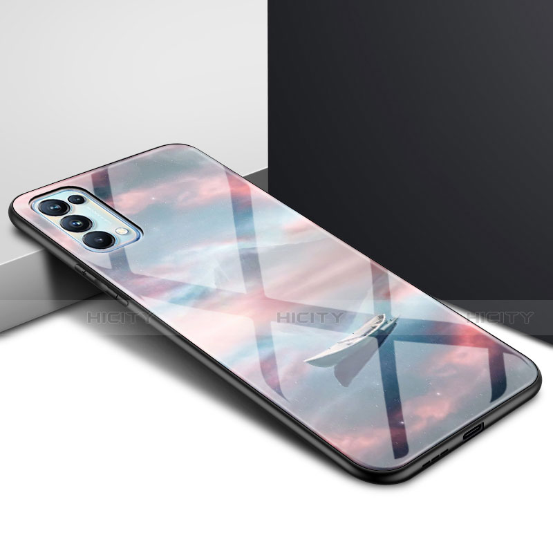 Carcasa Bumper Funda Silicona Espejo para Oppo Find X3 Lite 5G