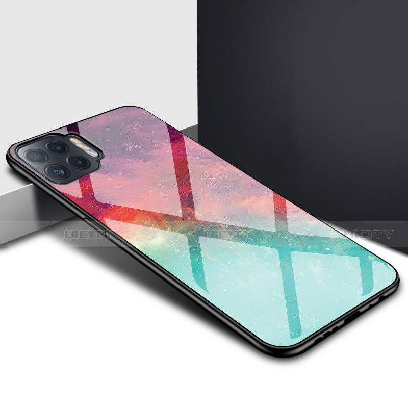 Carcasa Bumper Funda Silicona Espejo para Oppo Reno4 F