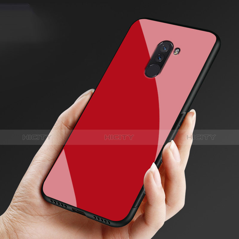 Carcasa Bumper Funda Silicona Espejo para Xiaomi Pocophone F1