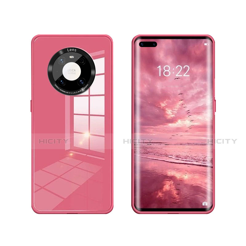 Carcasa Bumper Funda Silicona Espejo T01 para Huawei Mate 40E Pro 4G