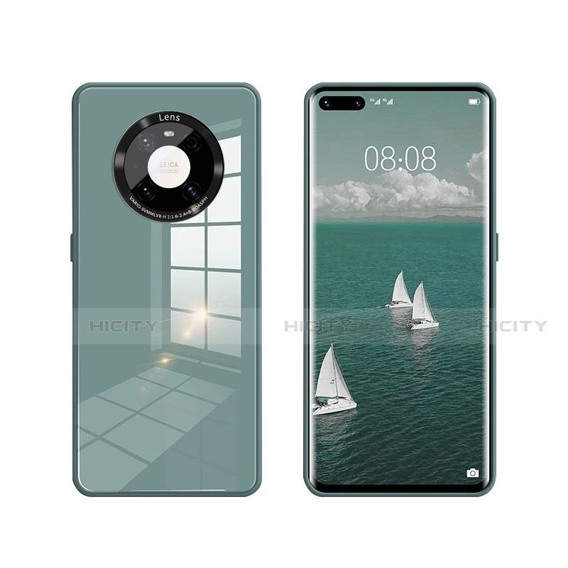 Carcasa Bumper Funda Silicona Espejo T01 para Huawei Mate 40E Pro 4G