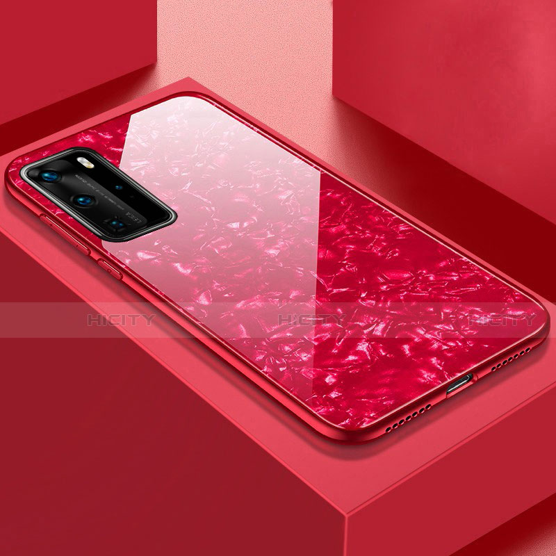 Carcasa Bumper Funda Silicona Espejo T01 para Huawei P40 Pro